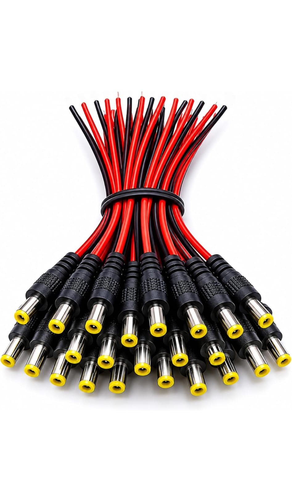 Heavy Duty CCTV DC Power Pigtail Connector Cables Patna